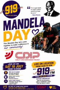 Corlett Drive Gets Its Hands Dirty This Mandela Day